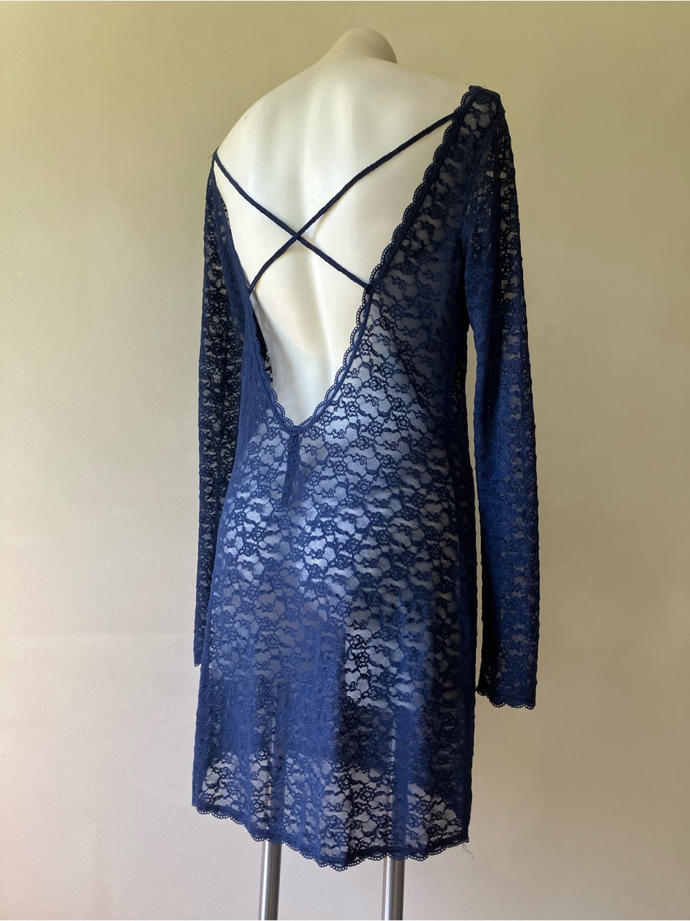 Victoria’s Secret | Lace Open Back Bodycon Lingerie Dress
